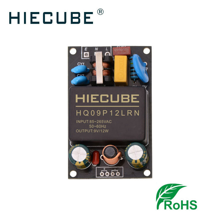 AC-DC开关电源模块220v转9v12W降压稳压模块DEMO板带EMC滤波隔离