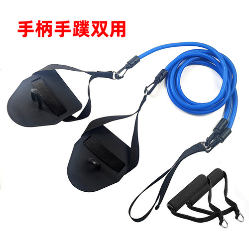Multifunctional Resistance Band Land Swimming Training Arm Trainer Elastic Band Freestyle Stroke Hand Paddle Resistance Band Wholesale