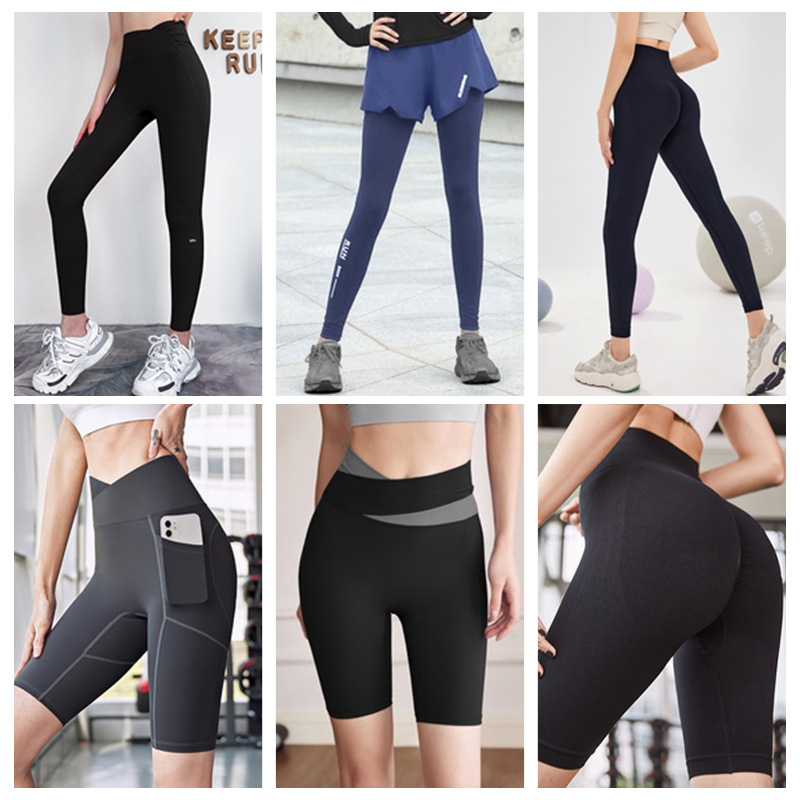 [Clearance Goods] Youyou Yoga Suit Women's Pants Running Shorts Yoga Fitness Training Suit Women