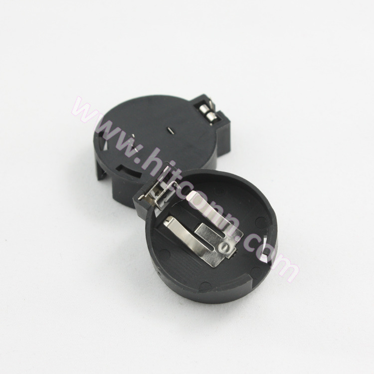 CR2450-1 3V 直插电池座CR2450系列，纽扣电池座，电池扣，电池盒