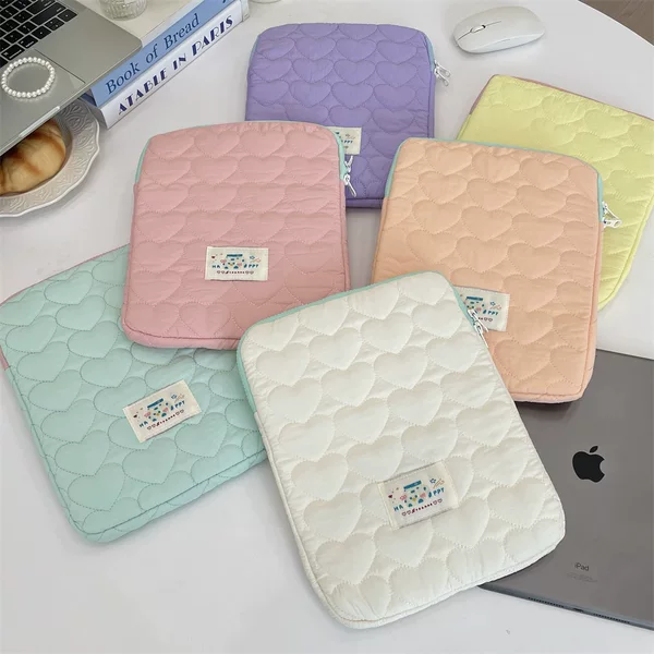 41251 Korean soft iPad inner sleeve 11inch tablet bag 14-15inch laptop storage bag