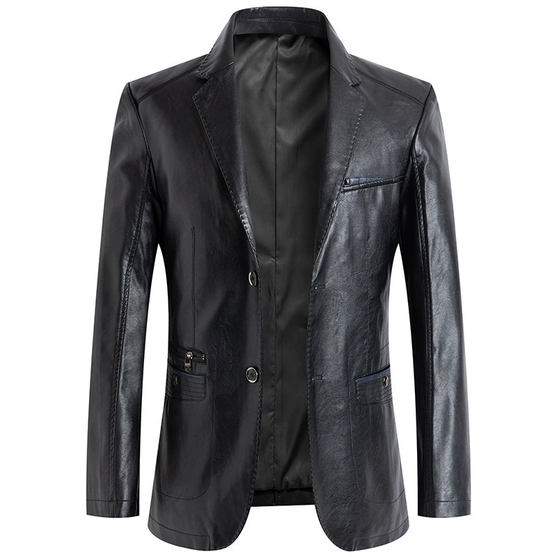 Демисезонная куртка, мужской костюм для отдыха, Slim Fit