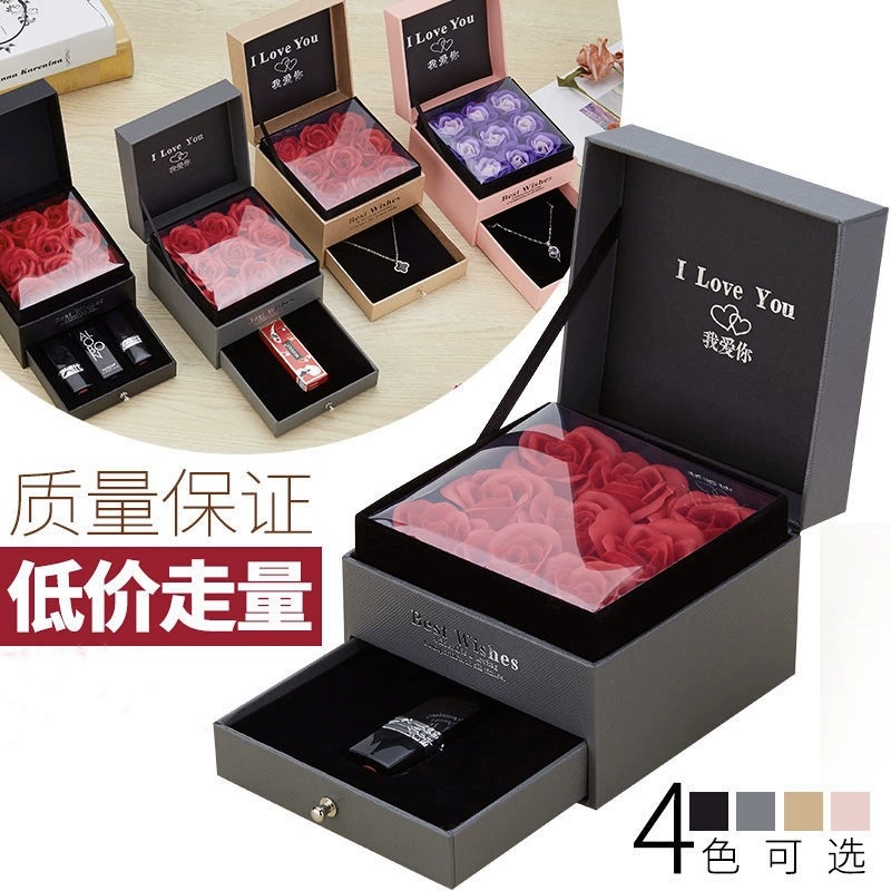 Gift box, necklace, jewelry for St. Valentine's Day, wholesale