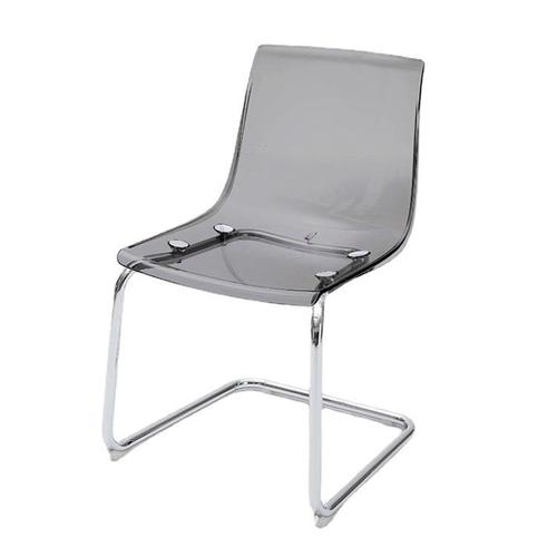 Light Luxury Transparent Dining Chair, Plastic Stool, Acrylic Backrest Chair – Shatterproof, Lightweight, and Stylish Tuya Casual Chairs for Wholesale