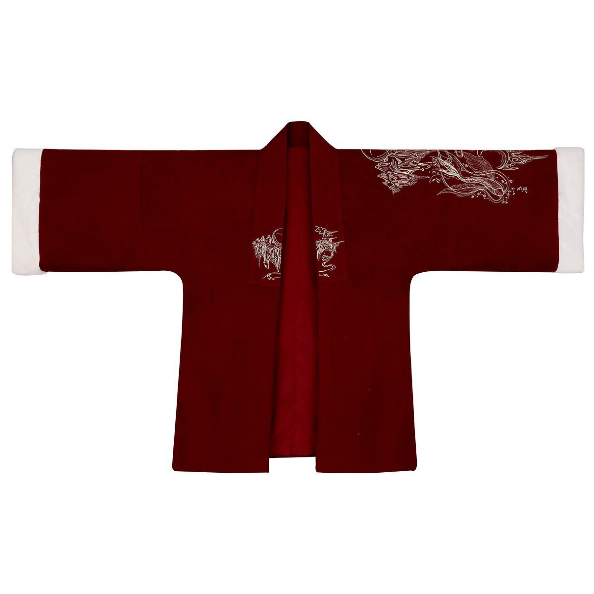 Diseño original Xuanyu Hanfu mujer estilo chino Han elemento mejorado vestido de capa de dos piezas set 6421 image 7