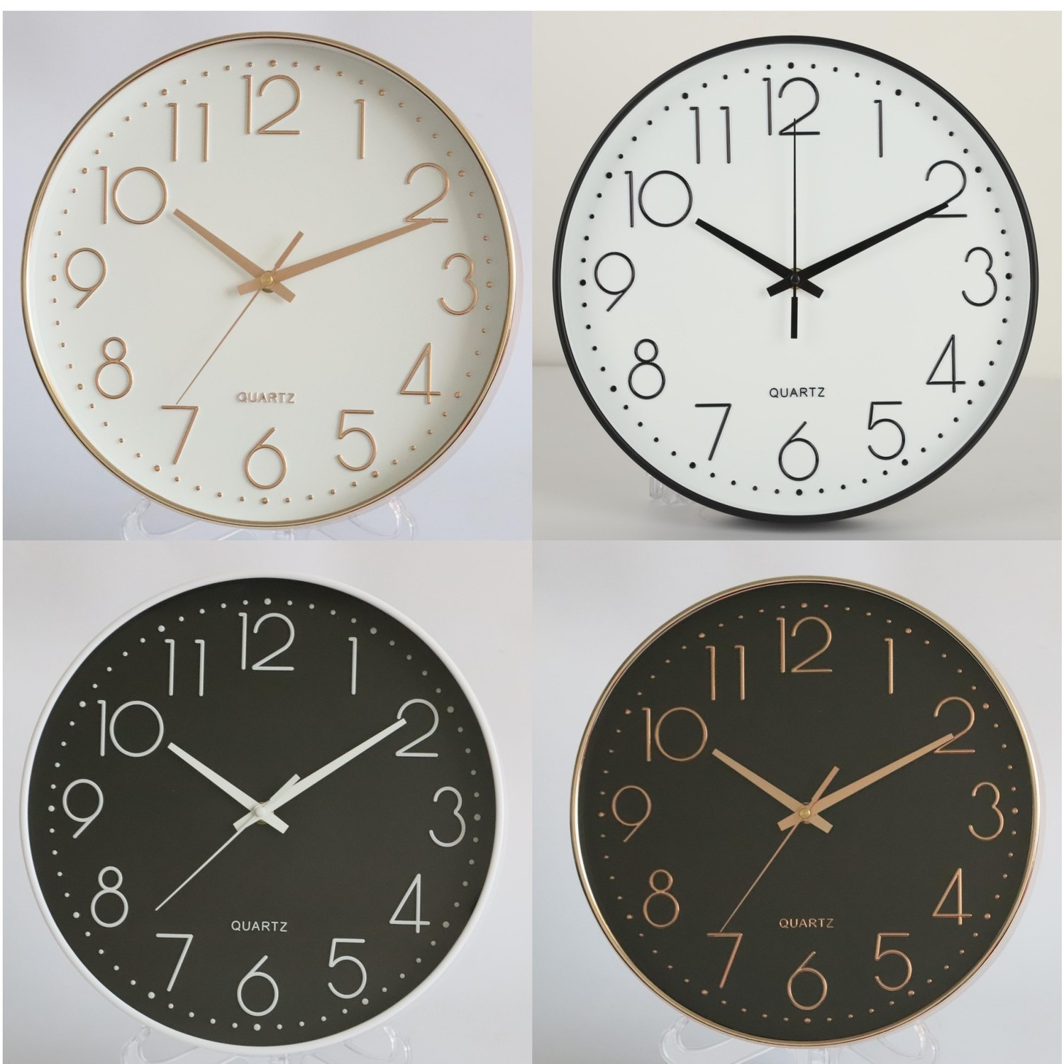 钟表挂钟客厅简约时尚大气静音现代经典创意个性石英钟表严选厂家