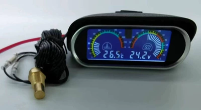 temperature voltmeter two-in-one, tachometer