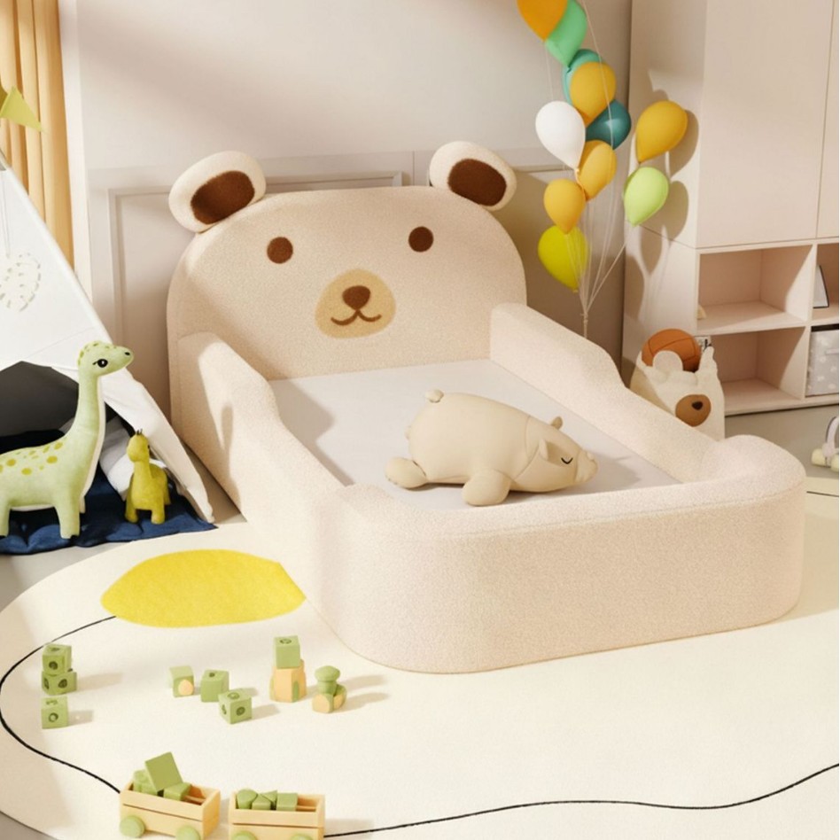 Jardín de infantes transfronterizos colchón plegable sofá cama cama de almacenamiento en una cama de doble uso cama pequeña para niños esponja de alta densidad