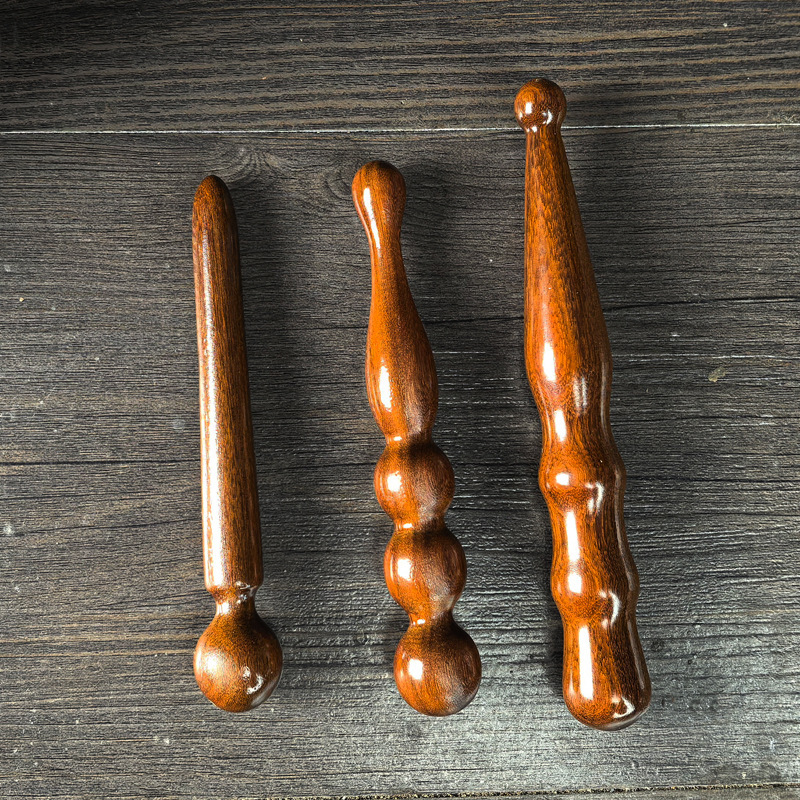 Point stick sandalwood point stick massage stick foot wooden massage stick facial massage meridian massage stick trembles
