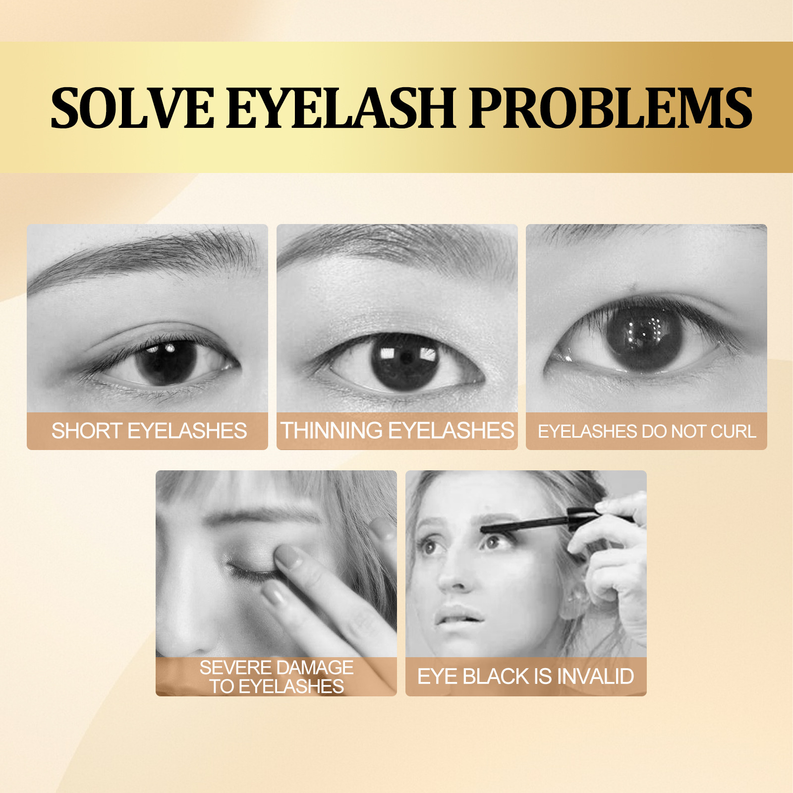 eyelash liquid nutrient solution is mild and non irritating to the eyebrows, sparse and repair eyelashes nutrient solution_voghion.com