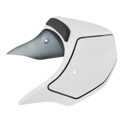 Suitable for Yamaha Xsr900 — Motorcycle front windshield - rear-tail-cover-white