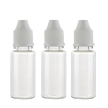 厂家批发试剂瓶滴眼液瓶精油瓶10mlPET小口塑料瓶透明小白盖子