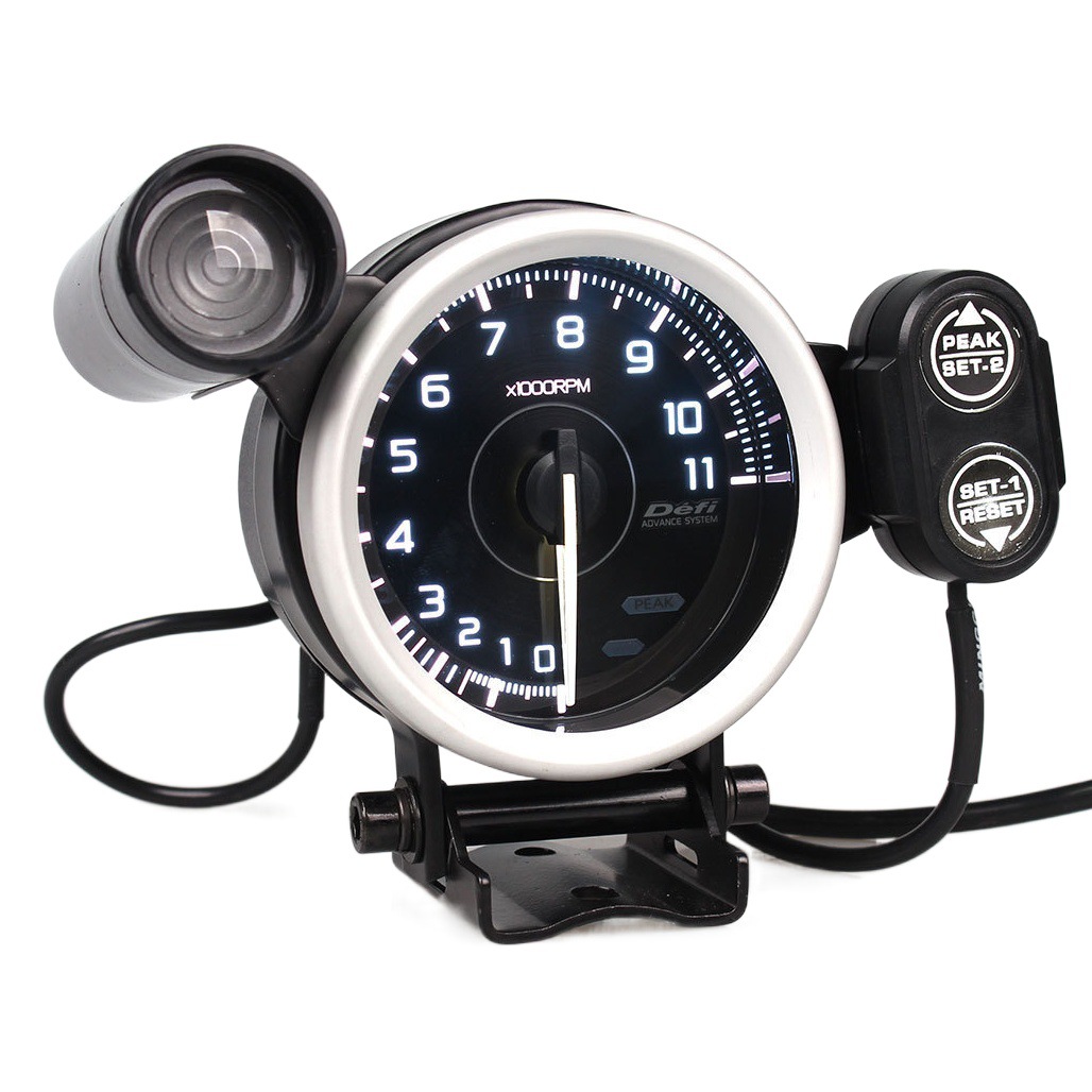 Defi A1 Modificación del coche 80mm colorido tacómetro medidor de carreras de 3,75 pulgadas 0-11000 Motor de alta velocidad