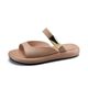 Stomp Feeling Fairy French Style Flat Half Sandals with Flat Bottom for Outer Wear 2024 Summer New Genuine Leather Platform Sandals