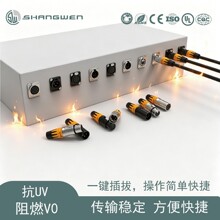 IP40户内3芯XLR连接 3.5mm线径卡侬连接器铜镀金音频声音设备应用