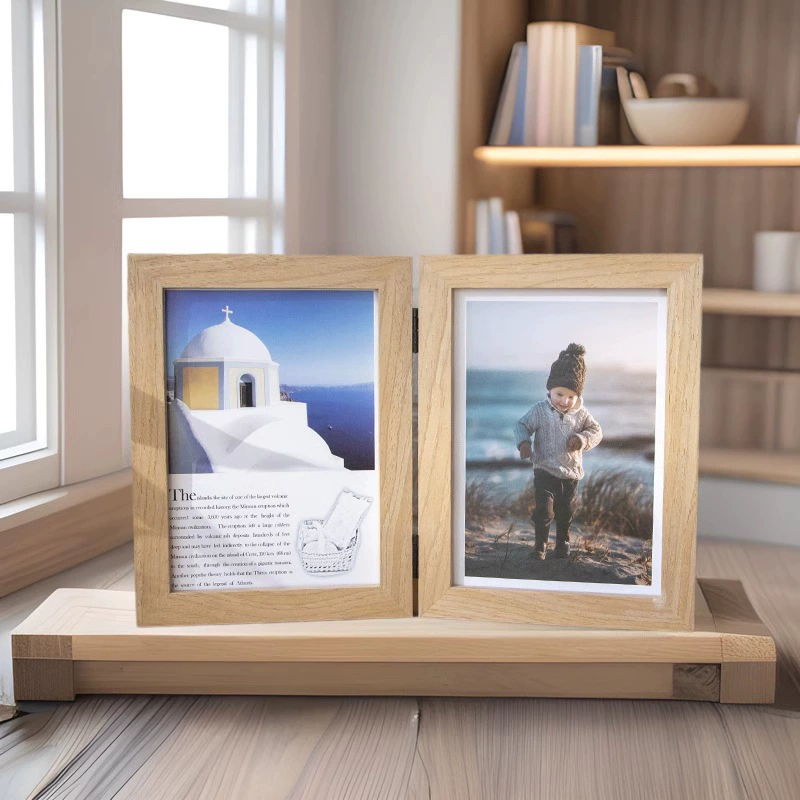 Складная памятная трехмерная фоторамка из натурального дерева, DIY, 6 дюймов, 7 дюймов, 10x