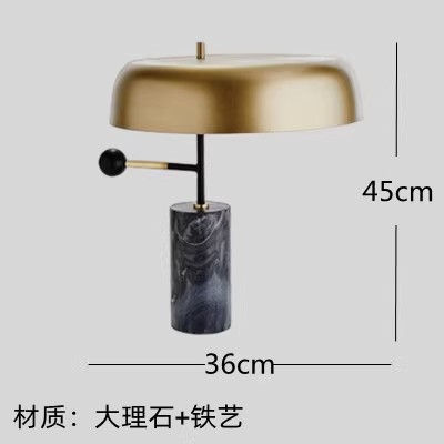 Fábrica directa de diseño nórdico moderno y minimalista sala de estar dormitorio lámpara de cabecera sala modelo nueva lámpara de escritorio decorativa