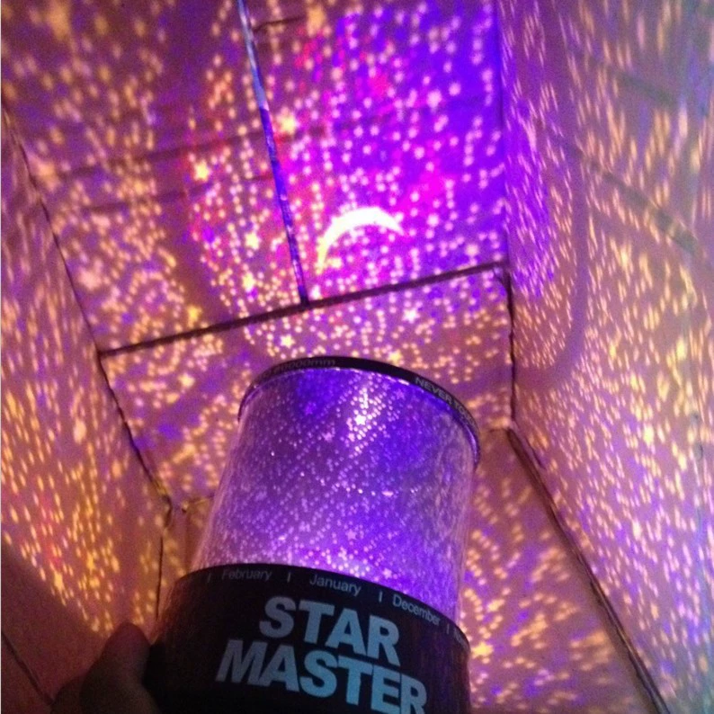 Starry sky, super bright star projection, lamp, creative gift