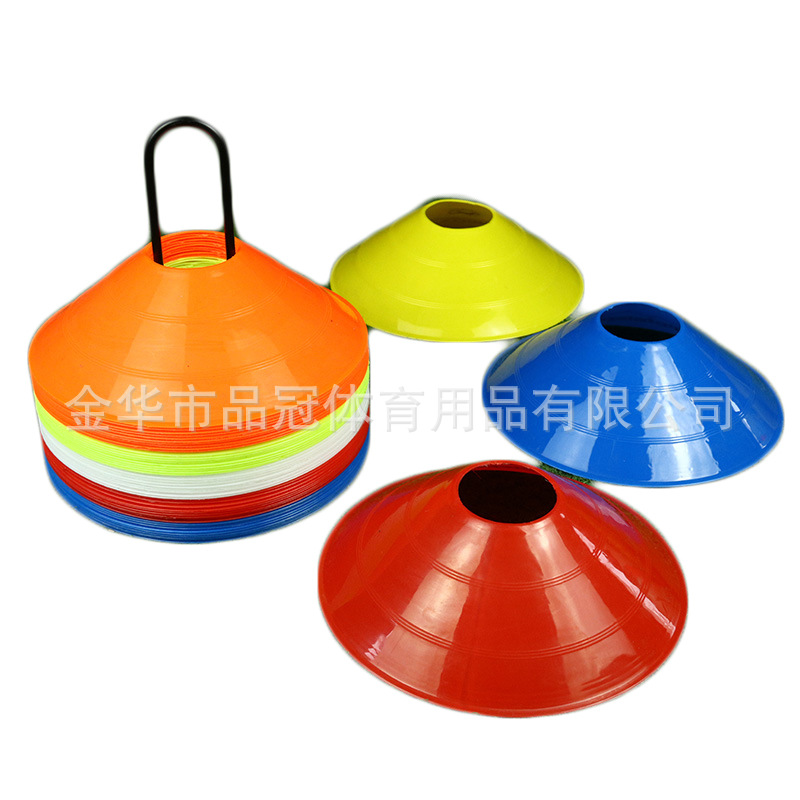 Marcadores engrosados, marcadores de disco, obstáculos de entrenamiento de fútbol, materiales de entrenamiento de agilidad, fabricantes de entrenamiento de fútbol de baloncesto al por mayor
