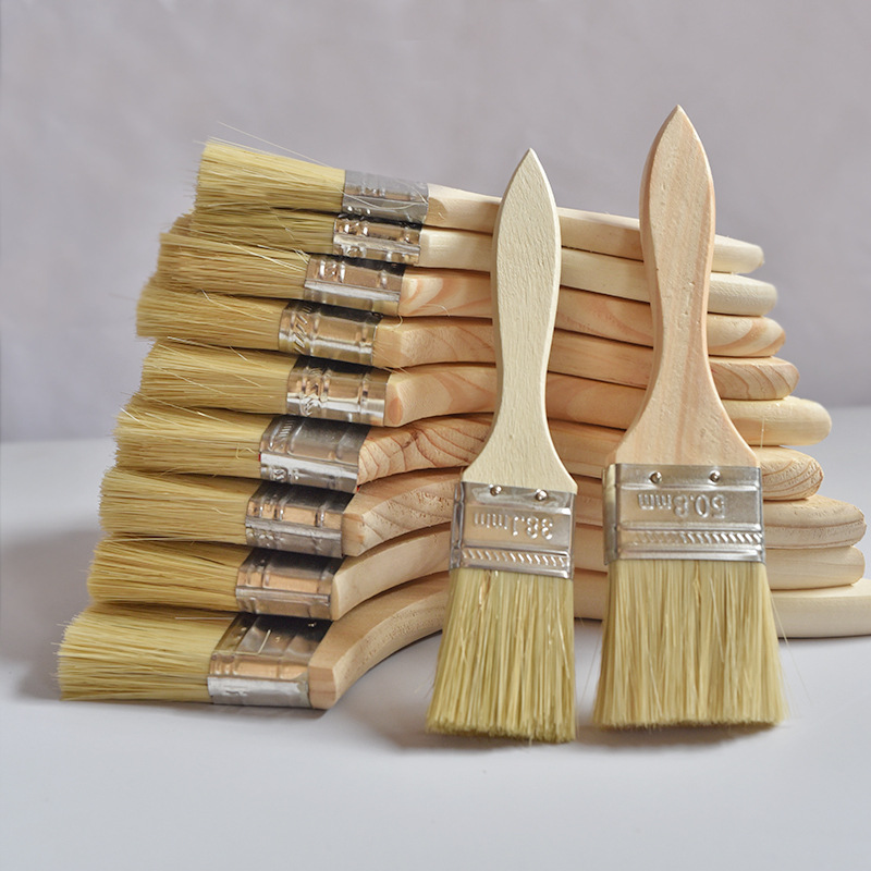 Cepillo de pintura gruesa de alta calidad, cepillo suave que no se cae, cepillo industrial, cepillo pequeño, cepillo duro, cepillo de aceite