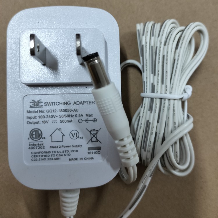 适用BOBBOT宝家丽BW528J真空吸尘器电源适配器18V500MA充电器线