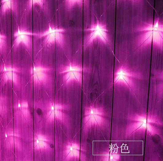 Transfronterizo luz neta LED intermitente luz de la secuencia de luz baja tensión 24V Solar al aire libre pesca neta luz césped vacaciones luz decorativa