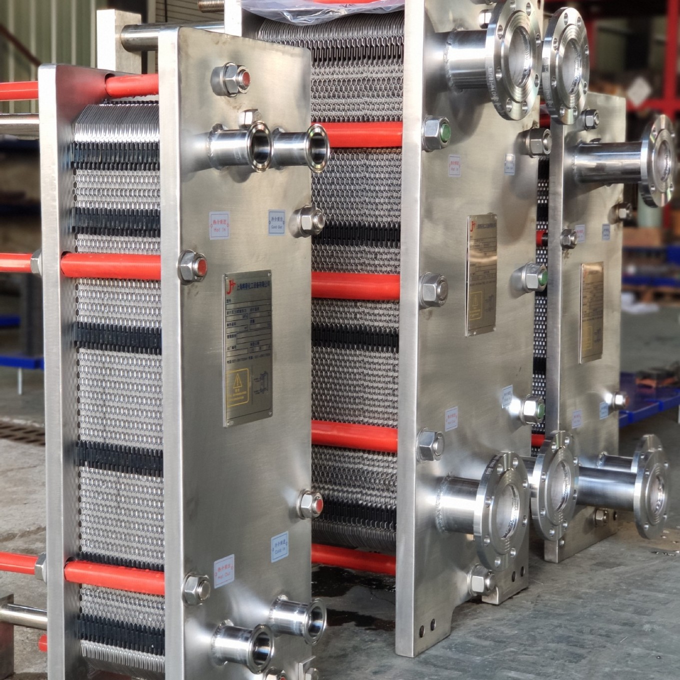 板式换热器供应商 不锈钢板片密封垫圈材质可选 上海将星