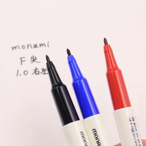 South Korea's Munami imported monami marking and underlining painting pen NAME PEN.F 04002 oily marker pen