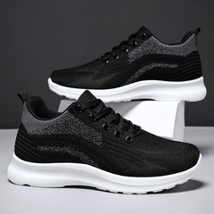 Men's Spring New Arrival Cross-border Wholesale Korean Style Laced Single Shoes Men's Sneakers Casual Breathable Sports Shoes