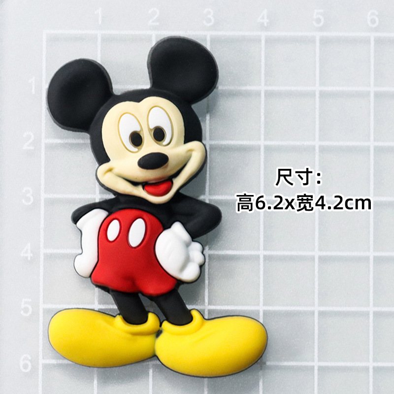 大小ミッキーミニーミッキーマウス DIY 漫画装飾アクセサリー携帯電話ケースパッチ下駄スリッパバックルステッカー|undefined