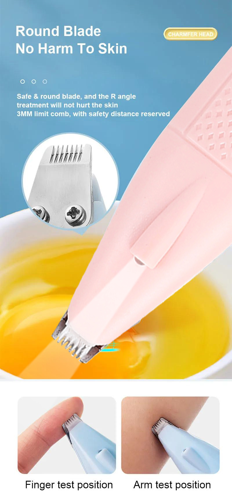 Tondeuse pour poils d animaux avec éclairage led pour chiens_voghion.com