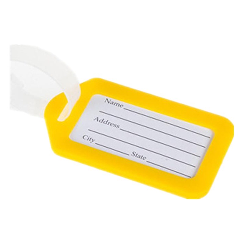 Plastic PP aircraft luggage tag luggage tag luggage tag boarding pass travel luggage accessories name tag