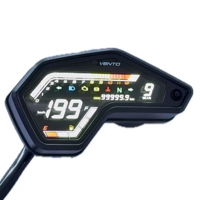 Brazil's Best-Selling Motorcycle Instrument Cluster Dm200 Modified Lcd Nxr150 Vento Speedometer Off-Road Multi-Function (Motosiklet cihazları)
