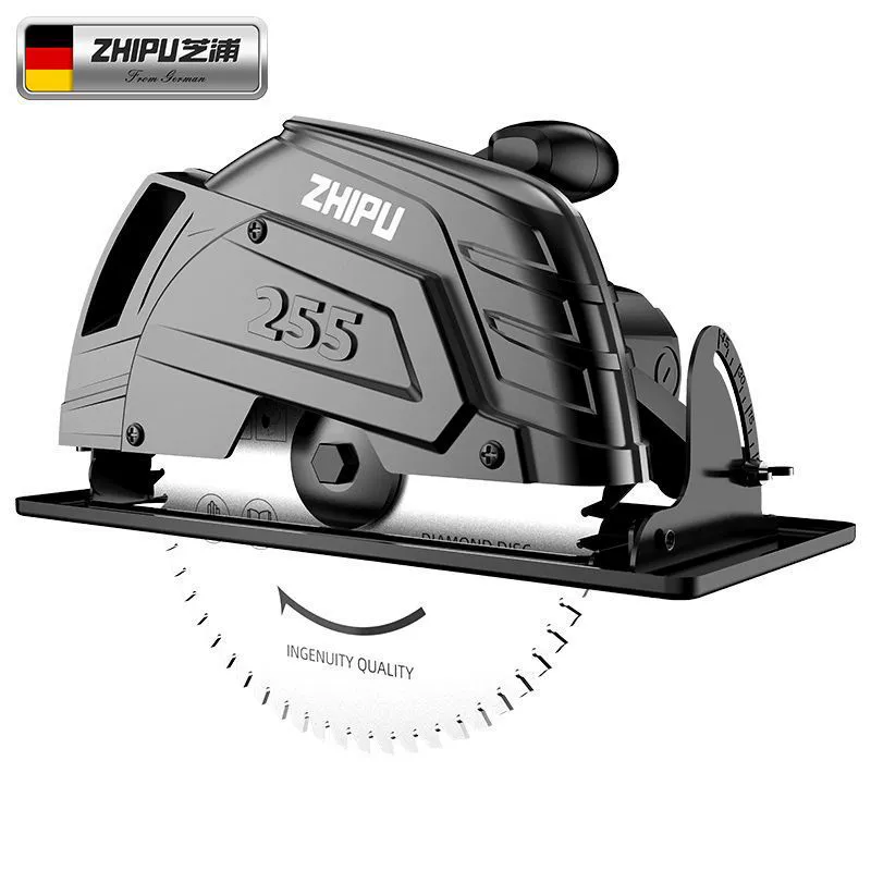 Немецкая циркулярная пила Shibaura 7inch 9inch для деревообработки, портативная электрическая пила, режущий станок, пила по дереву, настольная пила, перевернутый круглый диск