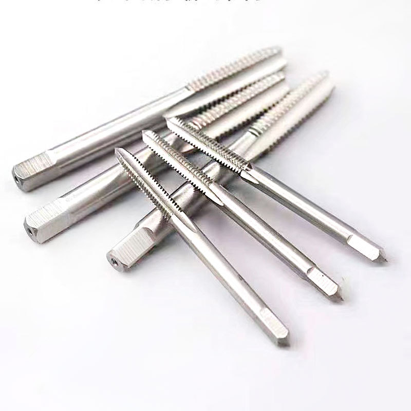 Alta dureza máquina grifo precisión molienda completa acero de alta velocidad ranura recta rosca h2machine tap tapping combinación traje