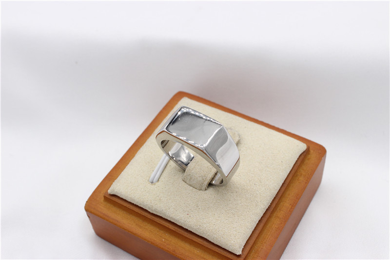 1 Piece Quantity Simple Style Classic Style Geometric Titanium Steel Men's Rings