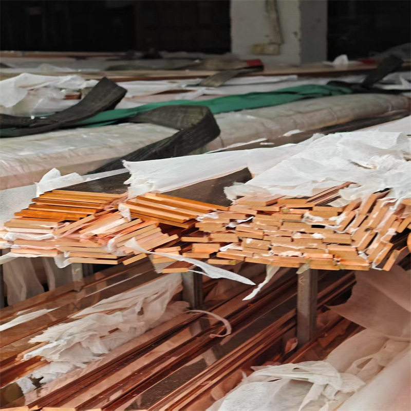 铜排源头生产厂家T2紫铜排导电红铜条3 30 40母线汇流排4接地铜带