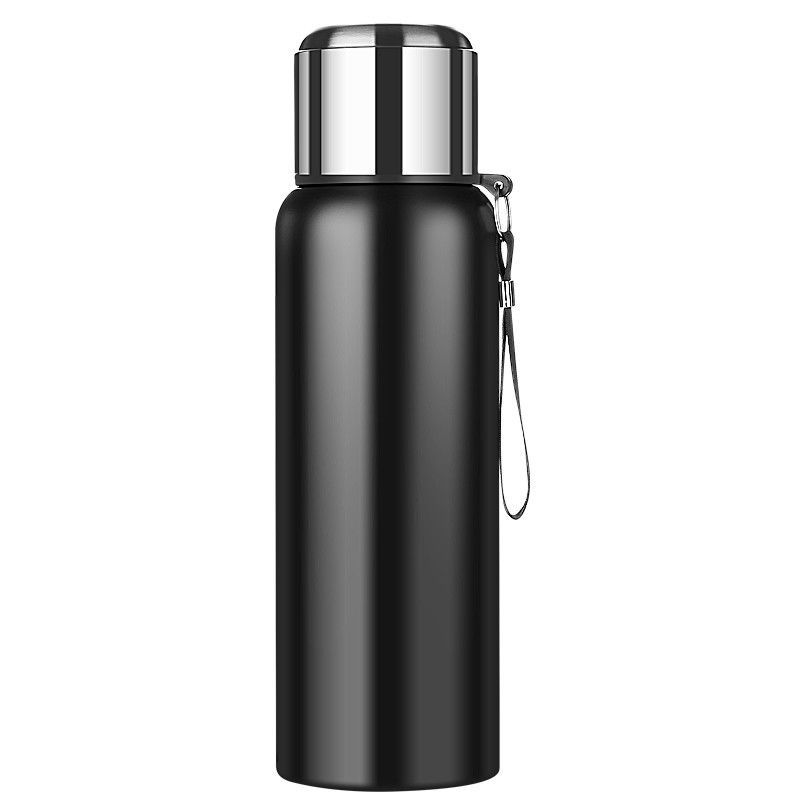 Taza de aislamiento de gran capacidad, hervidor de agua para exteriores de acero inoxidable 304, taza de separación de té de acero, taza de agua para hombres y mujeres, taza de té