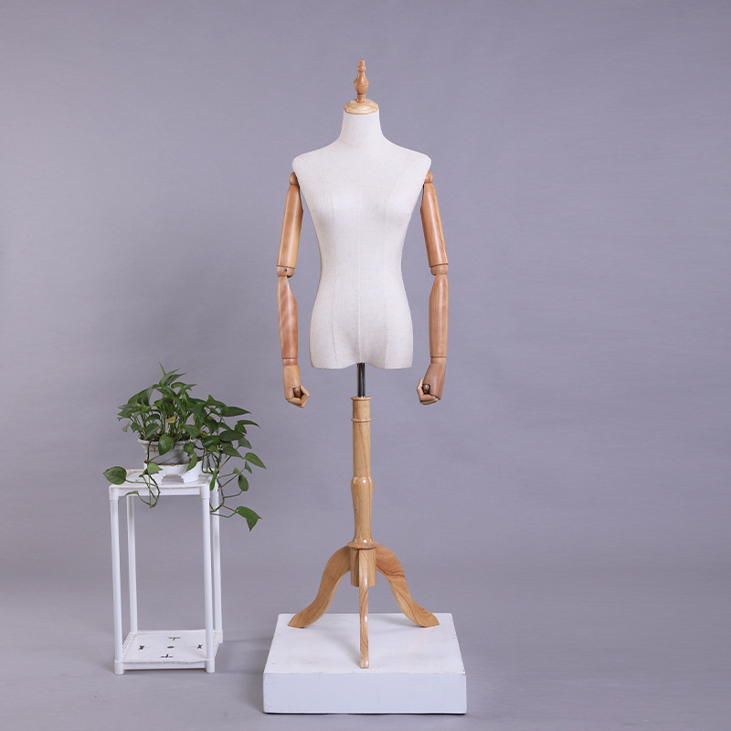 Maniquí Femenino de Cuerpo Completo con Base de Madera para Escaparate y Vestidos de Novia image 10