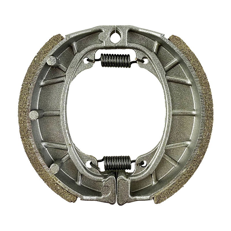 Electric Motorcycle Cg125 Brake Pads, Tricycle 110 Drum Brake Blocks, Original Factory Thickened Wear-Resistant for Electric Bikes