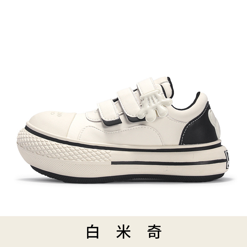 胡迪联名玩具总动员Old帆布鞋大头休闲板鞋黑色米奇情侣潮鞋男女|undefined