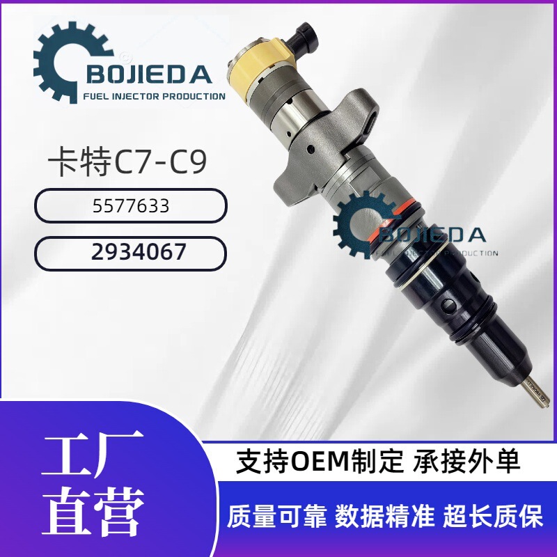 C C9 Engine Injector 258-8745 Construction Machinery Excavator Injector Nozzle 387-9427