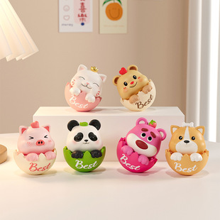 Girls Color Box Office Tumbler Cautable Decorations Desktop Ornaments Mood Birthday Gift Healing Decompression
