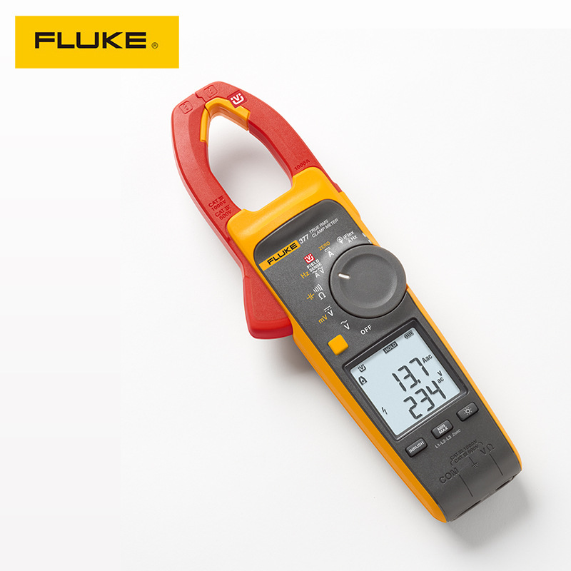 福禄克非接触智能钳表Fluke377FC/F378FC真有效值交直流钳形表
