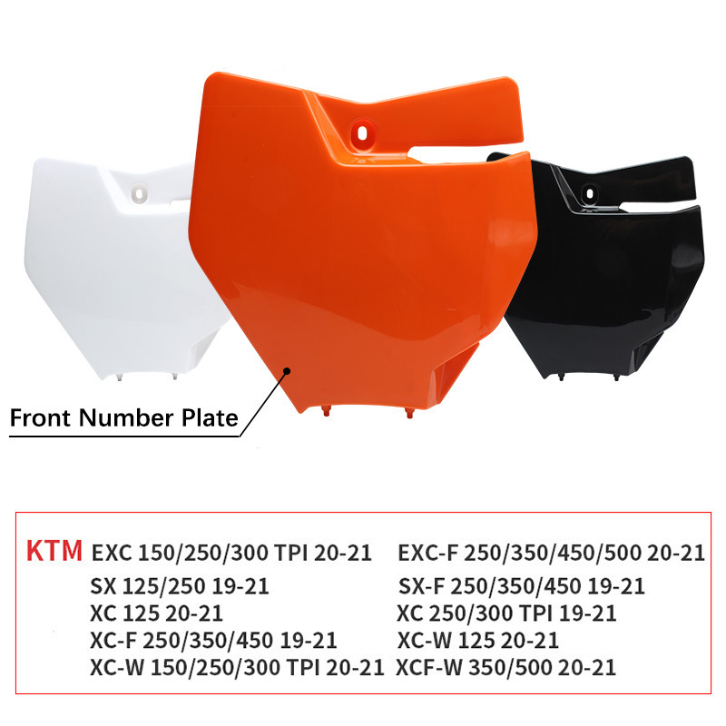 Mark plate KTM number plate K16 cross-country motorcycle number plate front face number plate number plate modification
