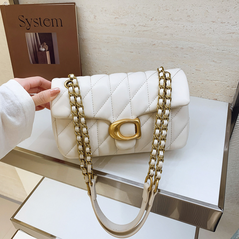 Women's Shoulder Crossbody Bag Fashion 2025 Autumn and Winter New Style Dionysus Bag Quilted Quilted Chain Small Square Bag for Women