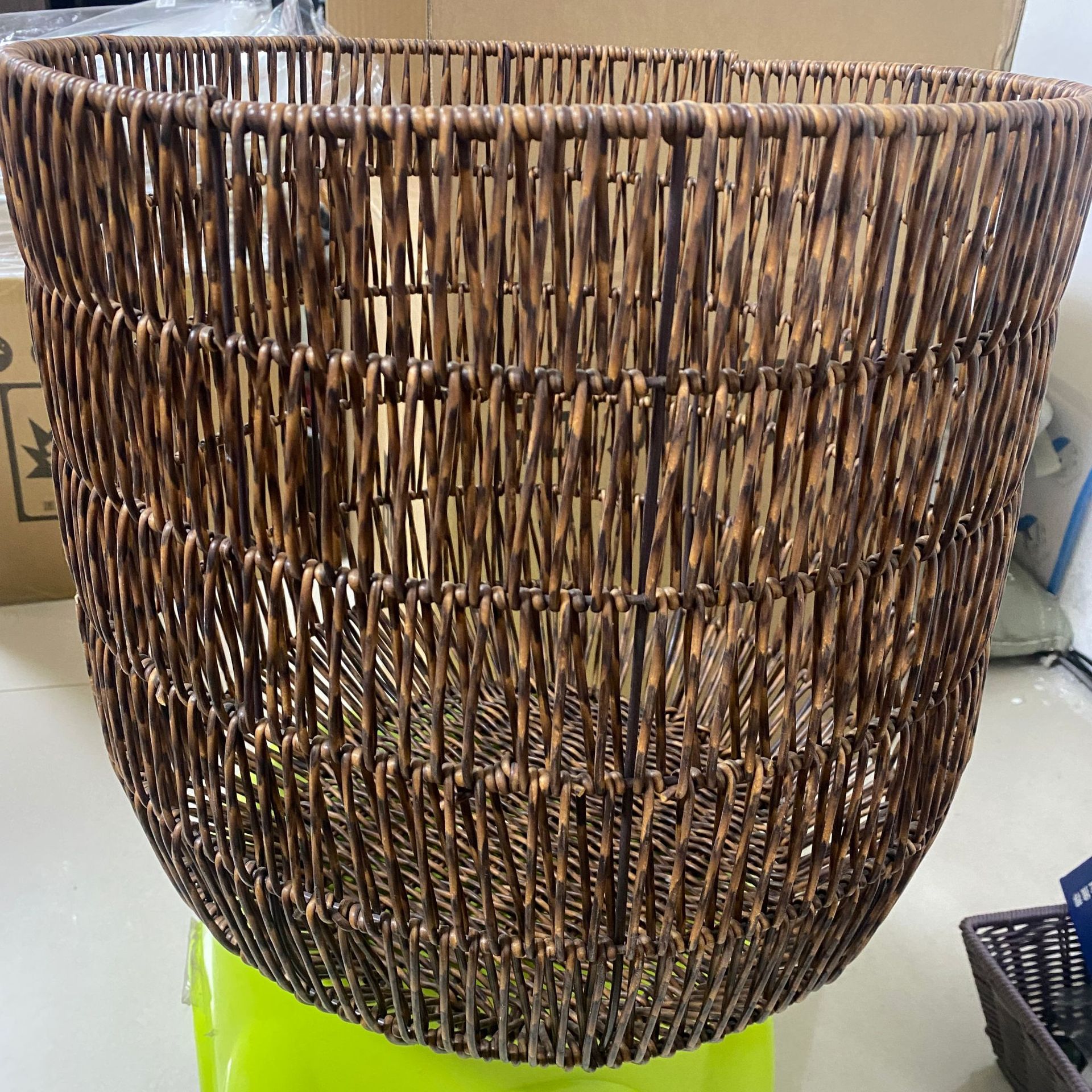 Dirty basket deep color diameter 38*36cm