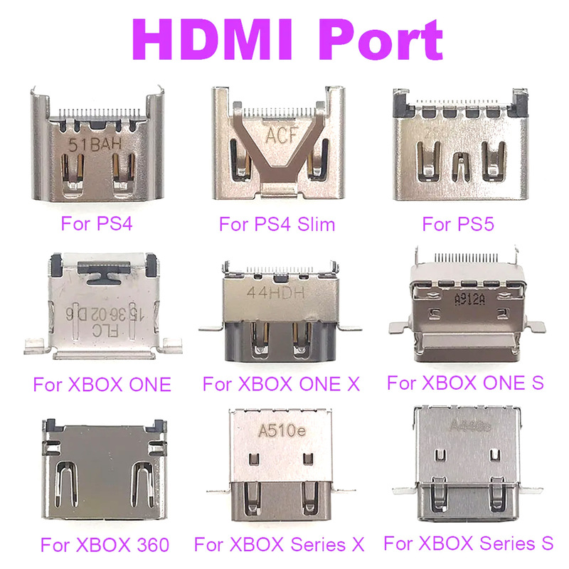 Compatible with PS4/PS5/XBOX HDMI interface series/X game console HD video port 360 interface
