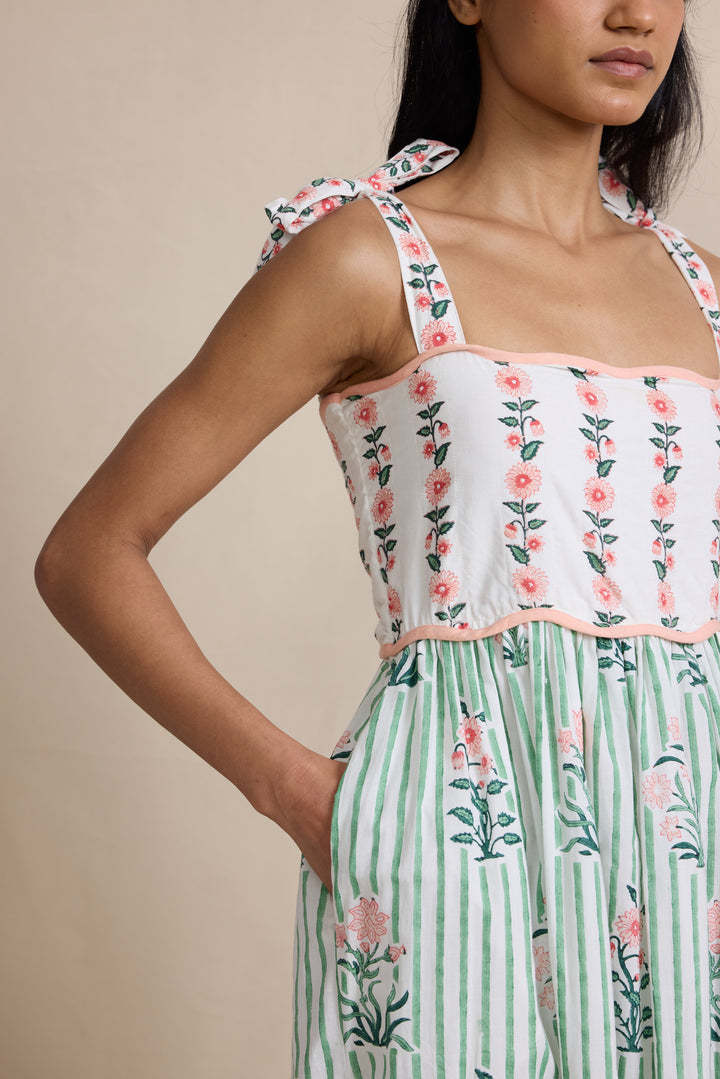 Personalized Stylish Print Oversized Swing Sling Dress