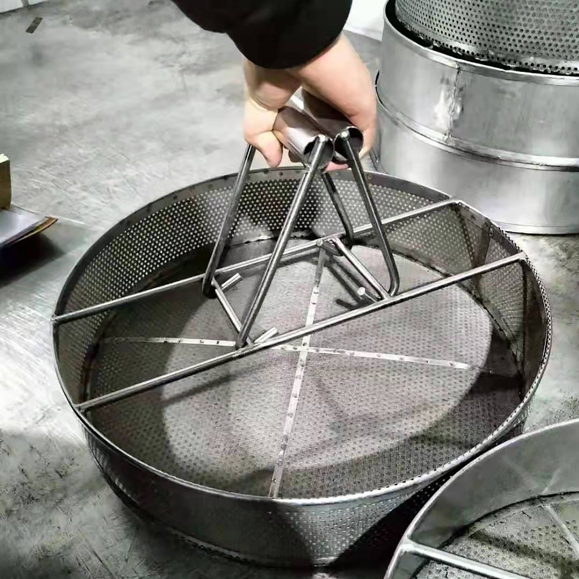 江苏、广东、上海冲孔网筛厂定 制铝板冲孔板